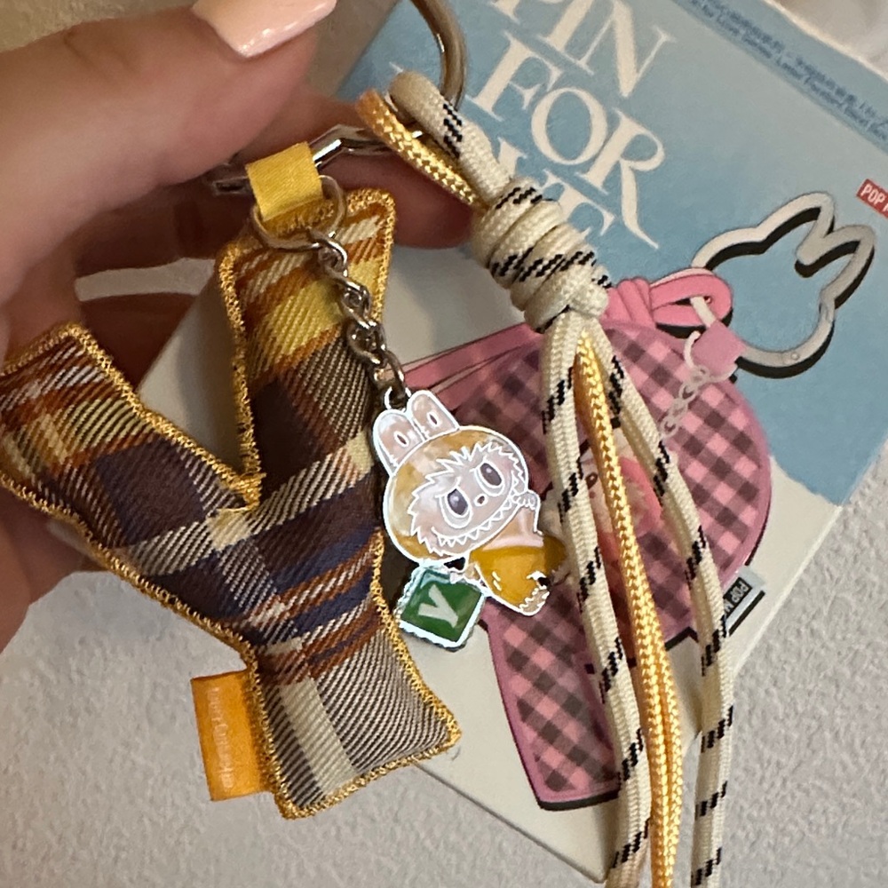 Authentic Labubu Pin for Love “Y”